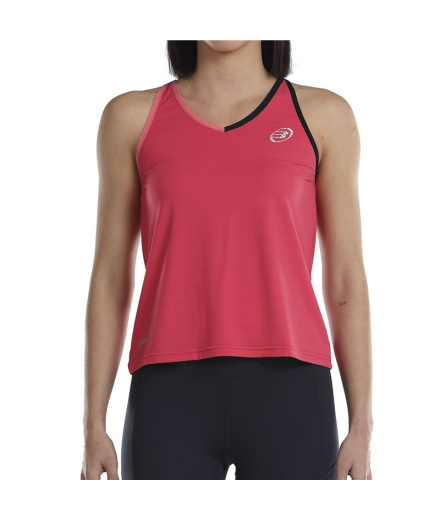 T-shirt de Pádel Bullpadel Uncia Frambuesa Femme