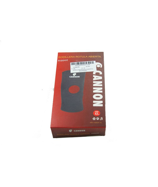 Joelheiras de Fitness Canon Rótula Aberta Neoprene