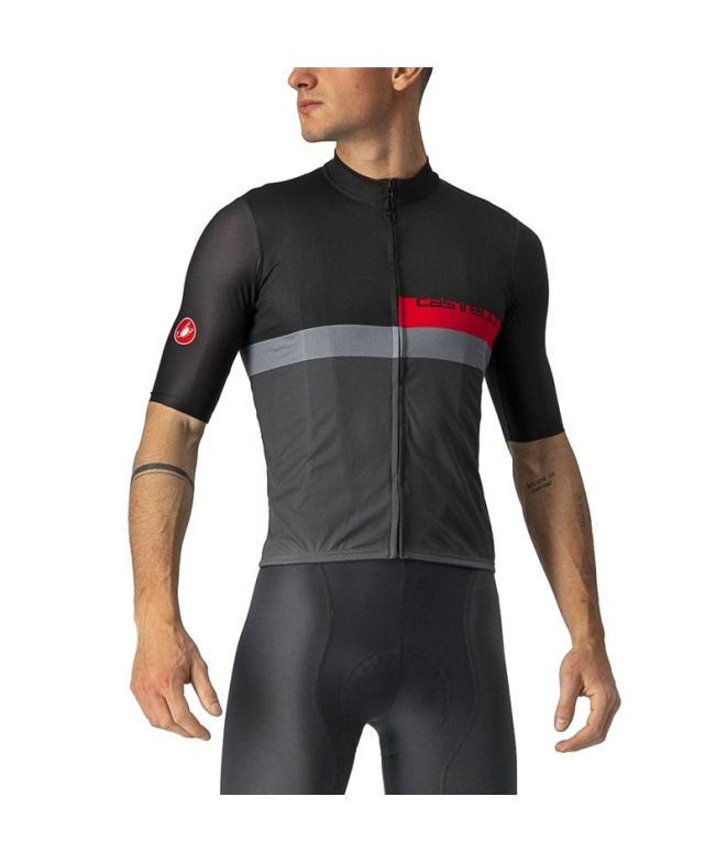 Maillot de Cyclisme Castelli A Blocco Osc Homme