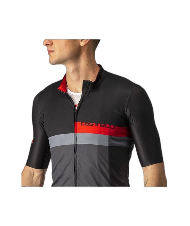 Maillot de Cyclisme Castelli A Blocco Osc Homme