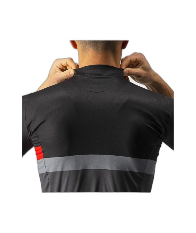 Maillot de Cyclisme Castelli A Blocco Osc Homme