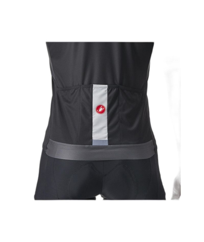 Maillot de Cyclisme Castelli Entrata Vi Neg...