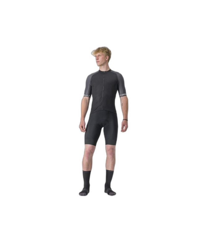 Maillot de Ciclismo Castelli Entrata Vi Neg...
