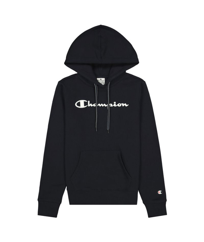 Sweat Champion Imprimé Logo Script W Bleu foncé