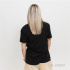 Camiseta Champion Crewneck Negro Mujer