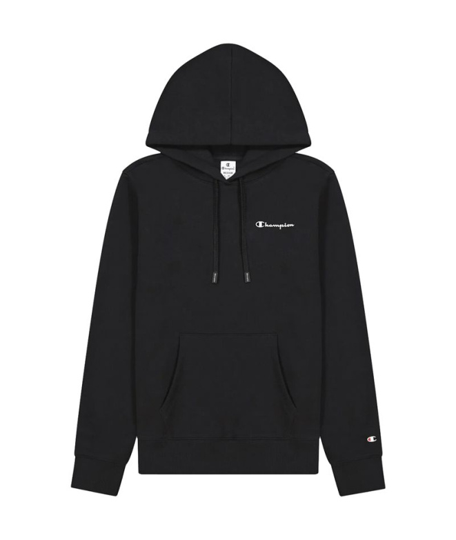 Moletom Champion Hoodie Mulher Preto