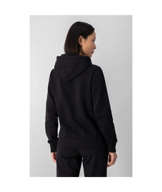 Sweat Champion Sweatshirt à capuche Femme Noir