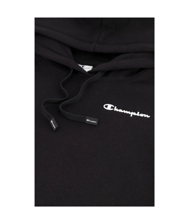 Moletom Champion Hoodie Mulher Preto