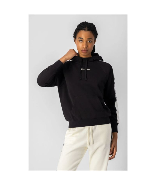 Moletom Champion Oversize Hooded Mulher Blue