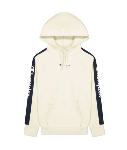 Moletom Champion Oversize Hooded Mulher White