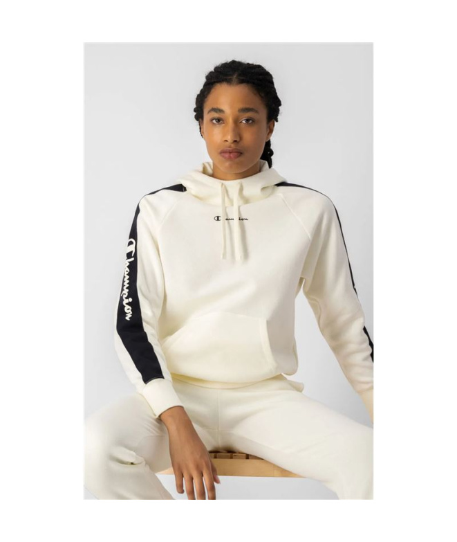 Sweat Champion Oversize Hooded Femme White
