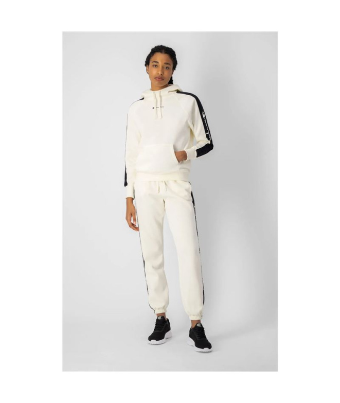 Sweat Champion Oversize Hooded Femme White