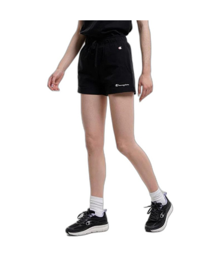 Pantalones Champion Shorts Negro Mujer