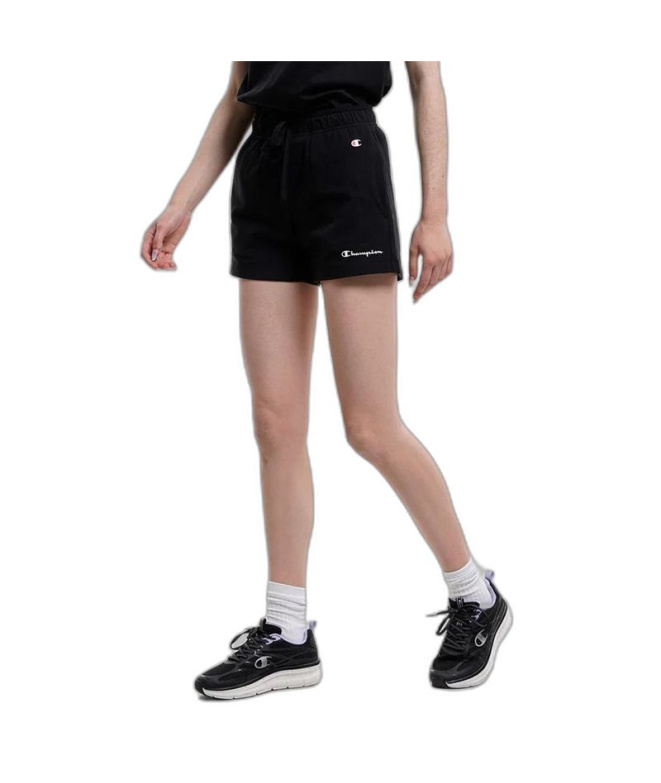 Pantalons Champion Shorts Noir Femme