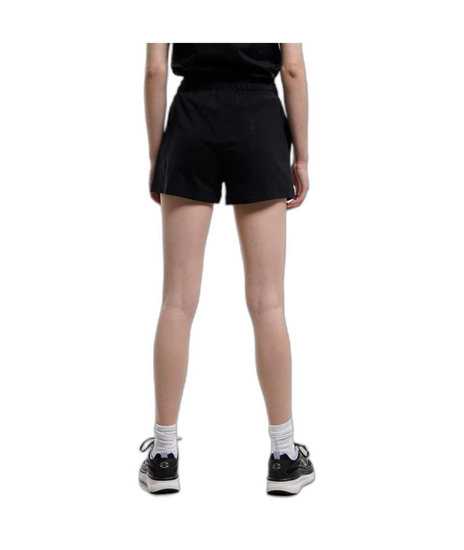 Pantalons Champion Shorts Noir Femme