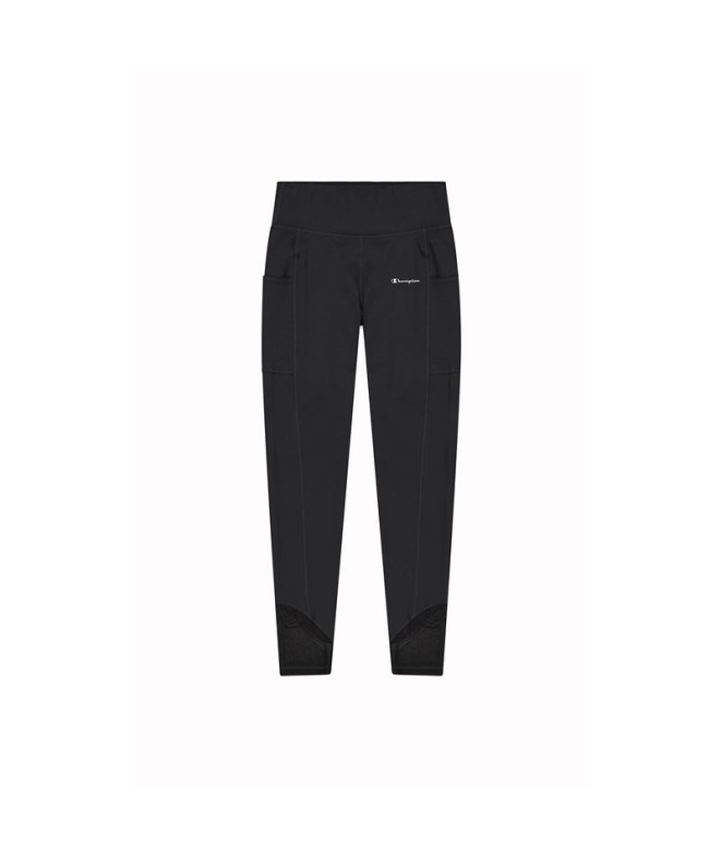 Collants Champion Crop Leggings Noir Femme
