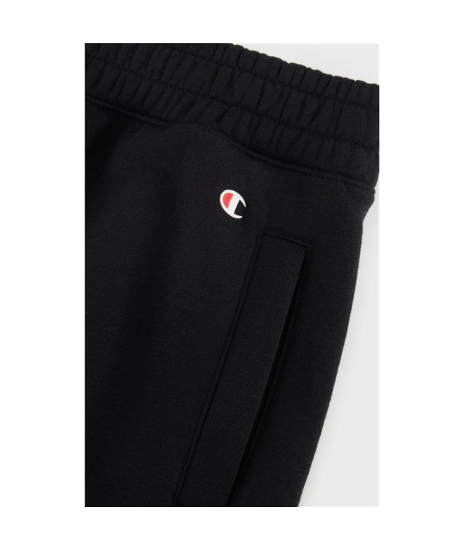 Pantalons Champion Elastic Cuff Legacy Noir Femme