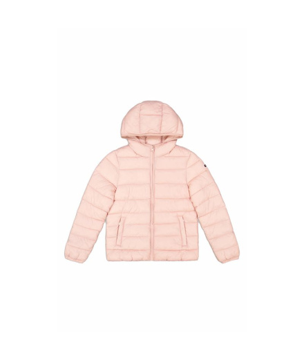 Casaco Champion Hooded Polyfilled Legacy Rosa Mulher