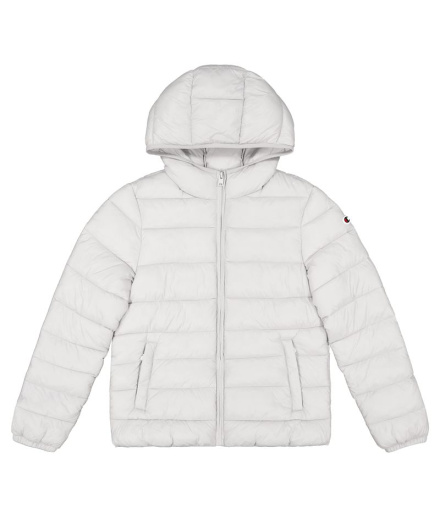 Casaco Champion Hooded Polyfilled Legacy Branco Mulher