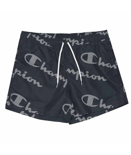Maillot de bain Champion Short de plage foncé avec imprimé