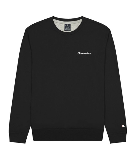Sudadera Champion Spliced Script Logo Print Black