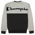 Sweat Champion Imprimé Logo Script Spliced Noir