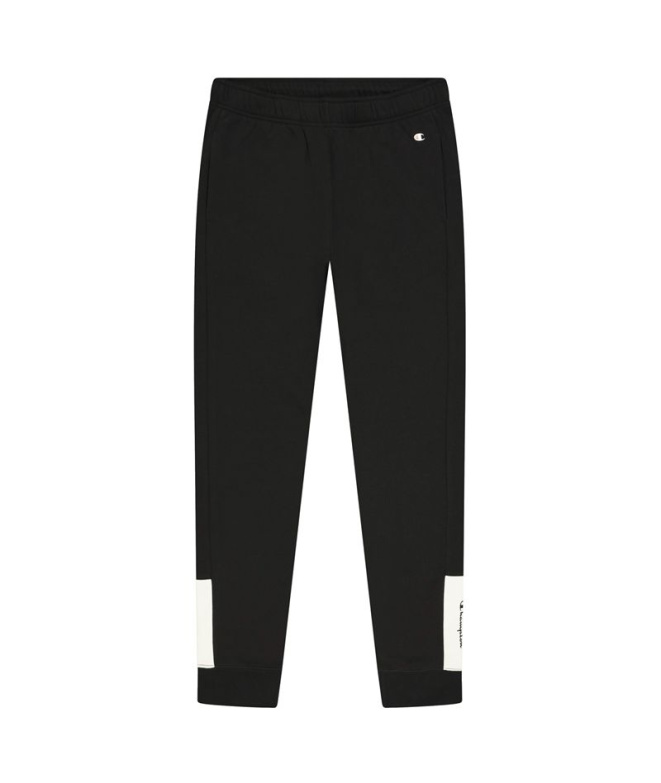 Pantalons Champion Rib Cuff Colour Block M Noir