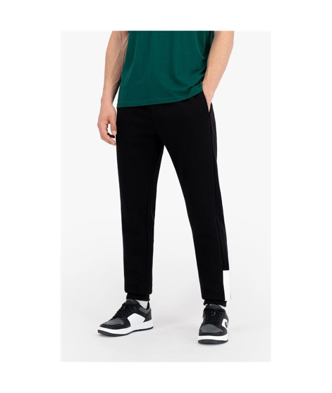 Pantalons Champion Rib Cuff Colour Block M Noir