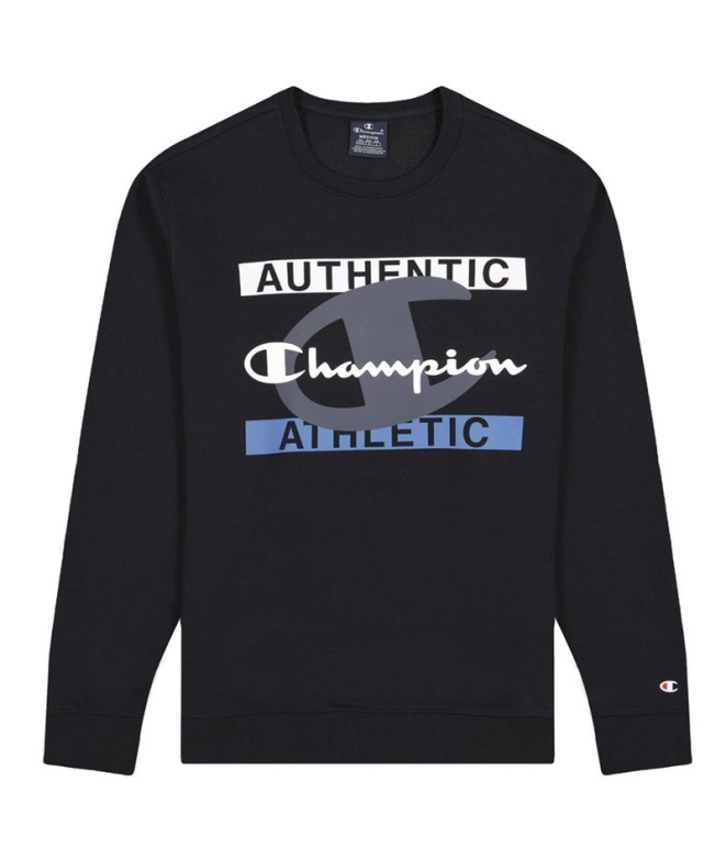 Sweat Champion Authentique Athlétique M Noir