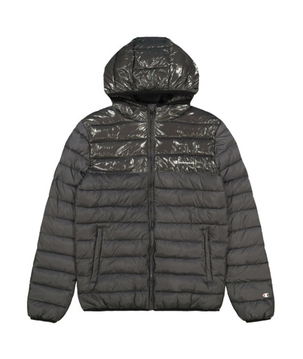 Chaqueta acolchada Champion Hooded Ombré M Dark grey