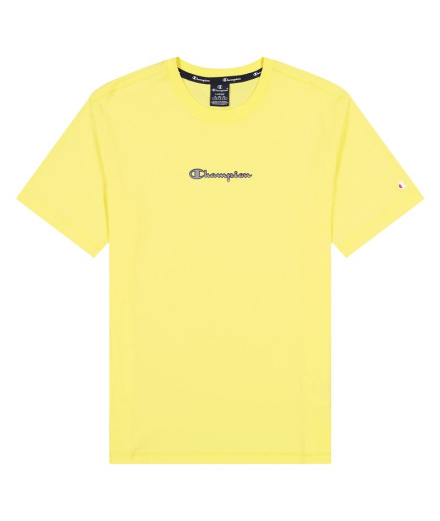 T-shirt Champion T-shirt col rond M Jaune clair