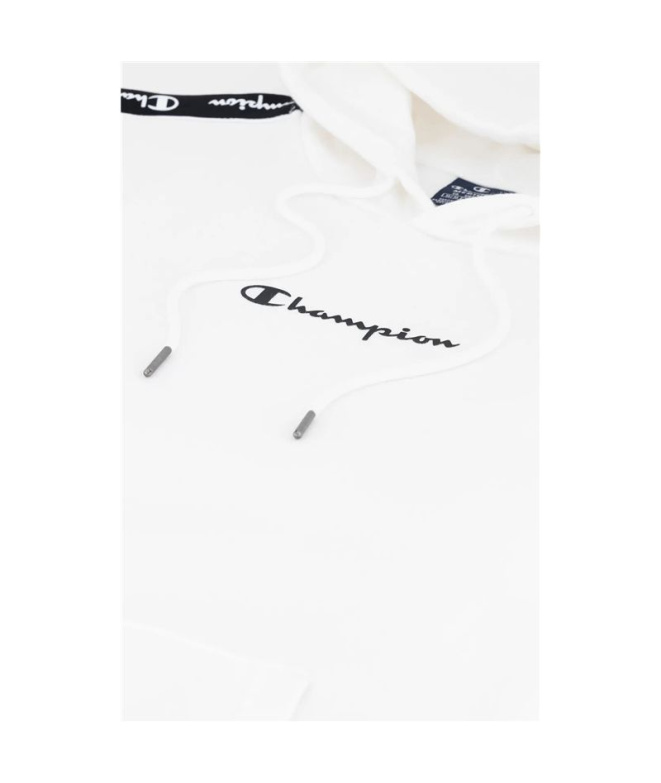 Sweat Champion à capuche Homme Blanc