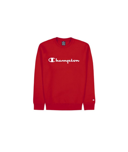 Sudadera Champion Crewneck Rojo Hombre