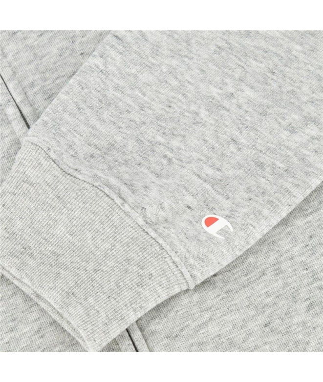 Veste Champion Full Zip Gris Homme