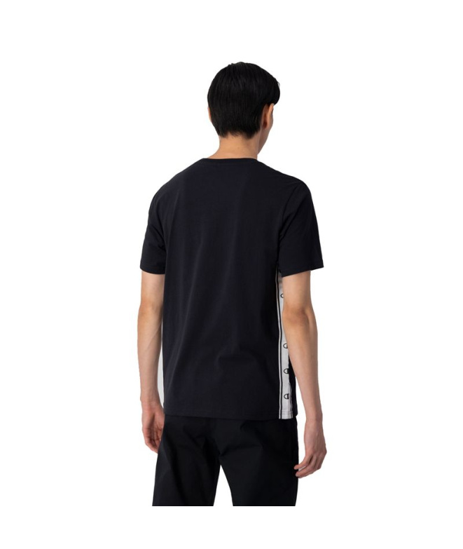 Camiseta Champion Crewneck Preto Homem Preto