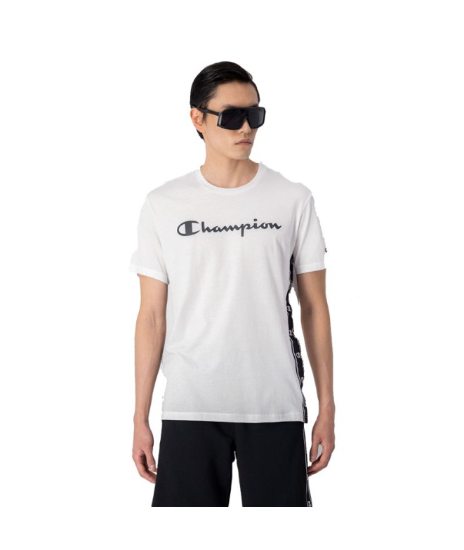 Camiseta Champion Crewneck Blanco Hombre Blanco