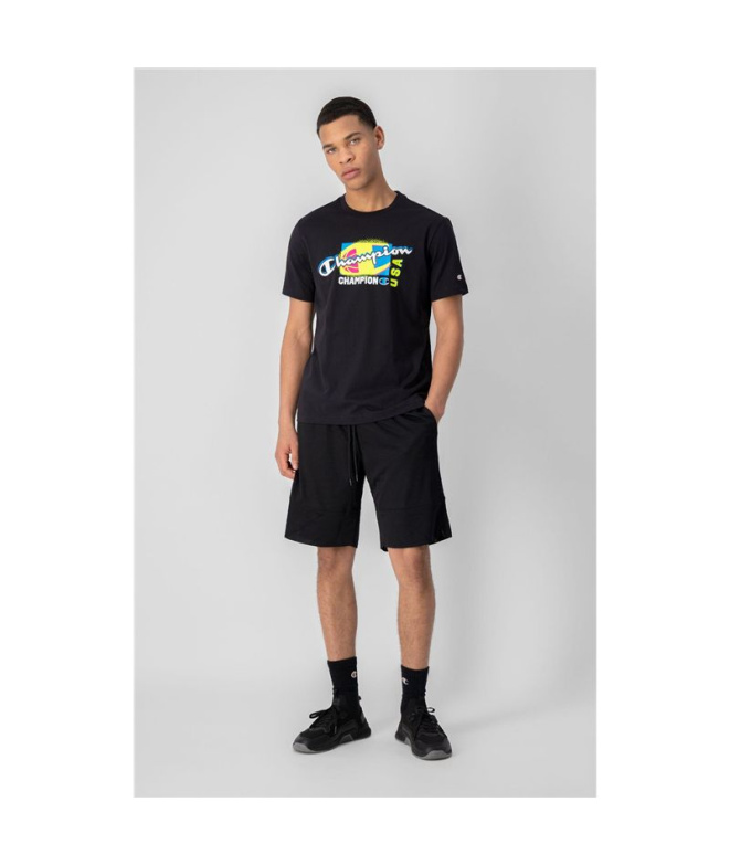 Camiseta Champion Crewneck Preto Homem
