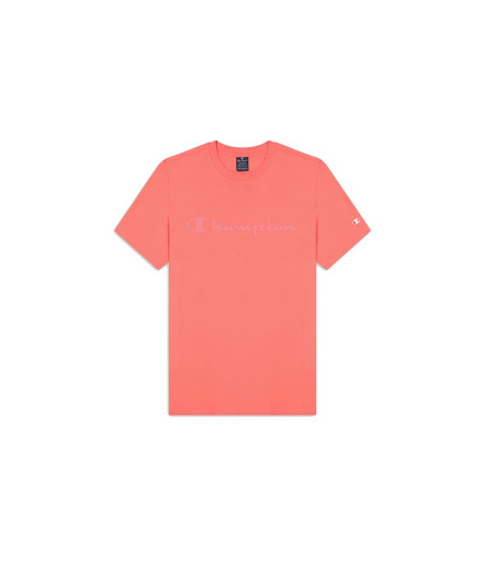 T-shirt Champion Crewneck Rose Homme