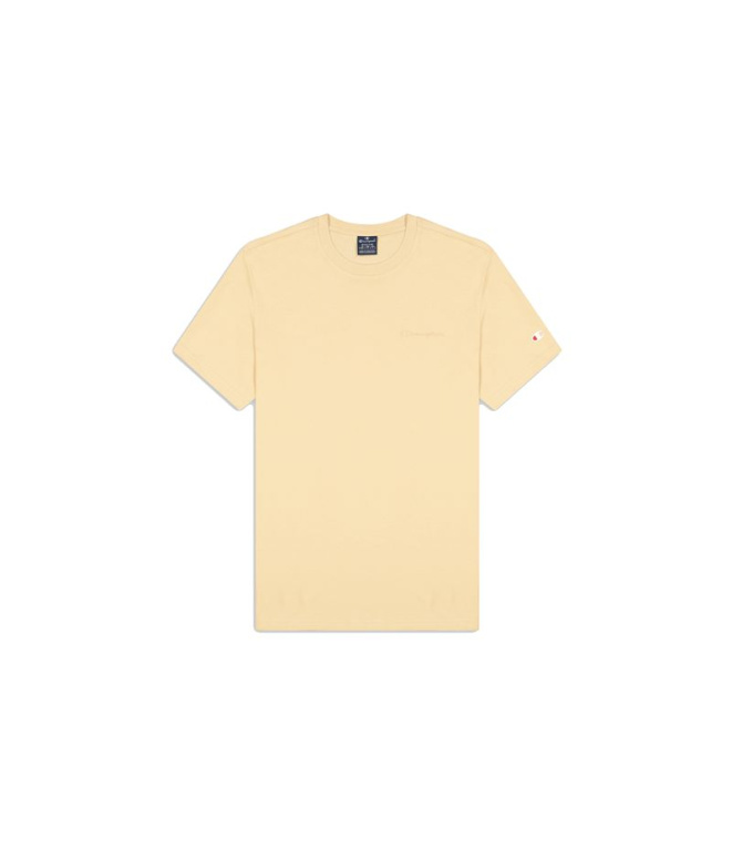 T-shirt Champion Crewneck Beige Homme