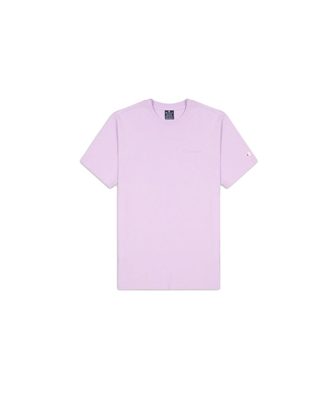 Camiseta Champion Crewneck Lila Hombre