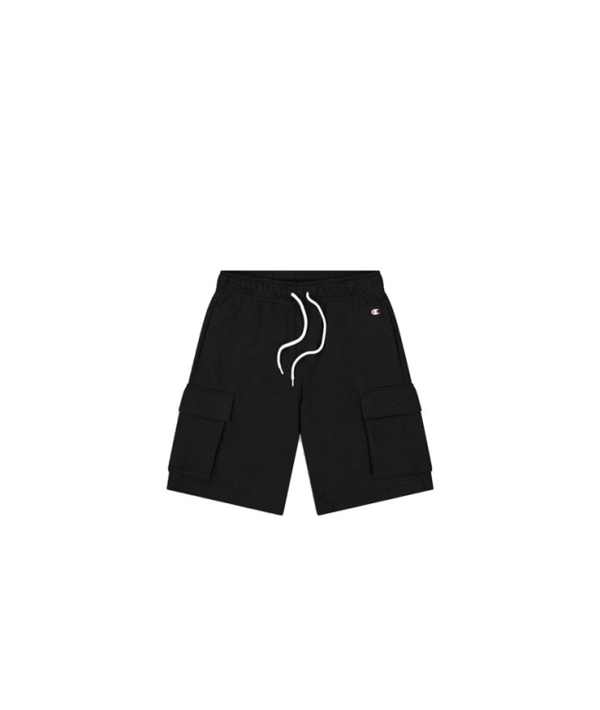 Pantalons Champion Cargo Bermuda Noir Homme