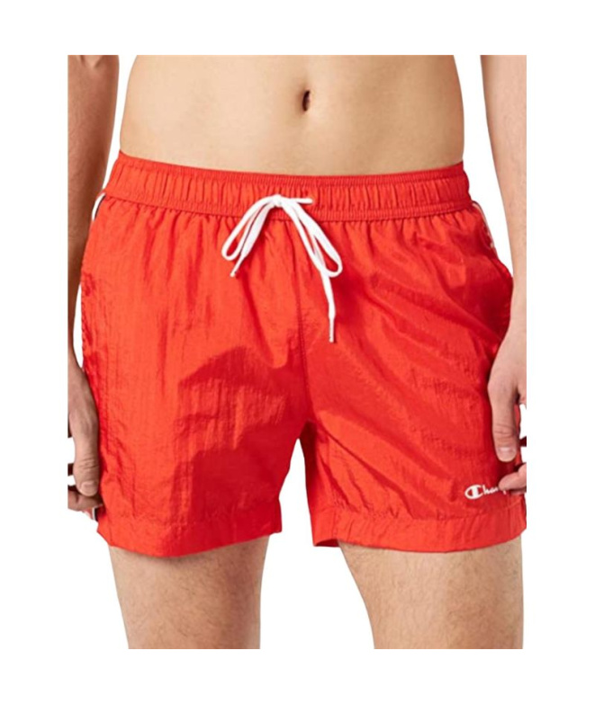 Maillot de bain Champion Short de plage Rouge...