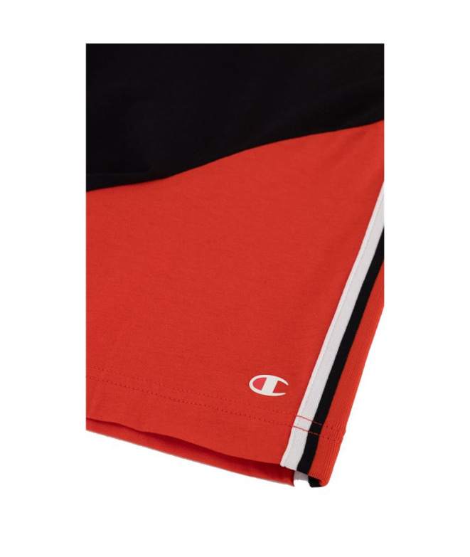 Camiseta Champion Crewneck Negro Hombre