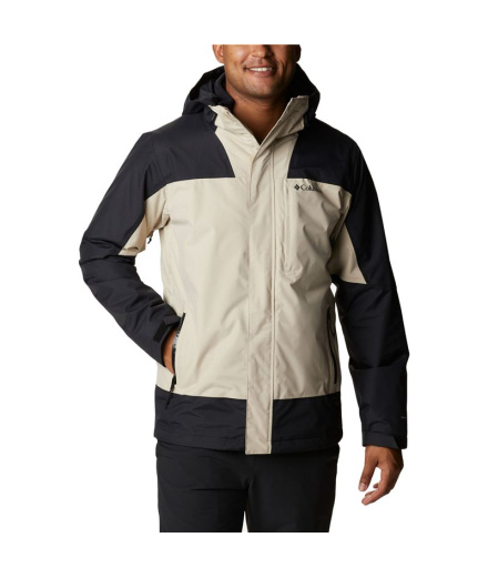 Veste avec Capuche Beige/Noir de montagne Columbia...