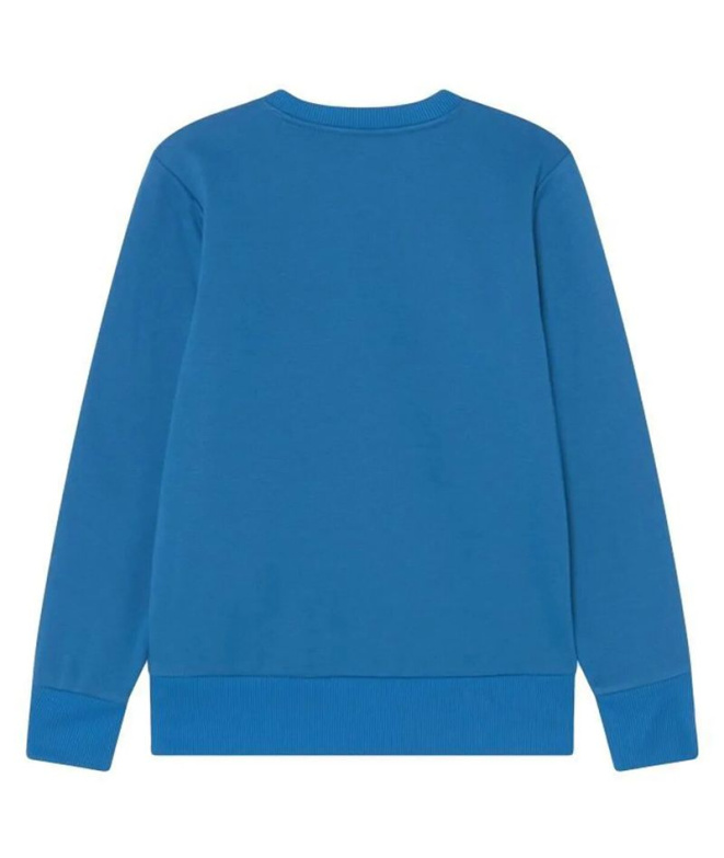 Sweat Converse WordMark Crew bleu Enfant