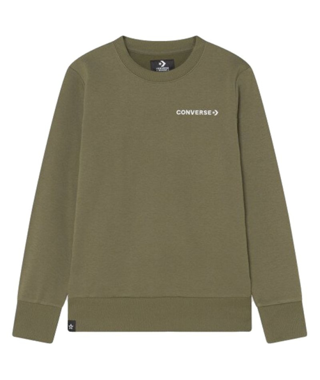 Sweat Converse Wordamark beige Enfant