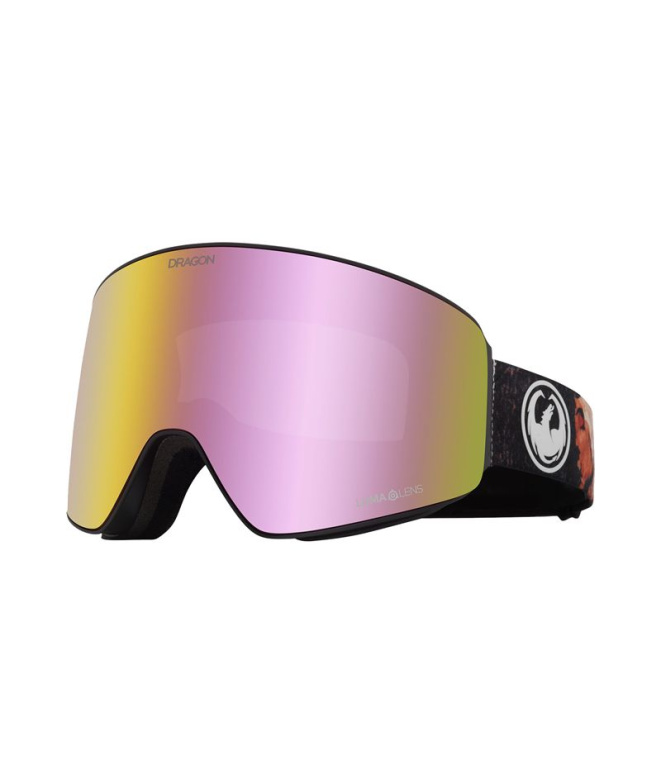 Lunettes de snowboard Dragon Pxv Rose