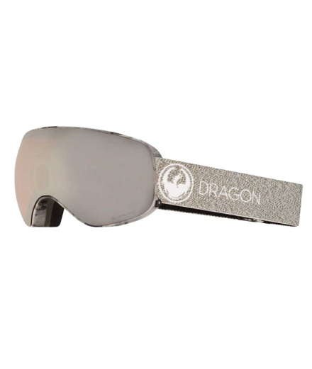 Lunettes de snowboard Dragon X2s gris