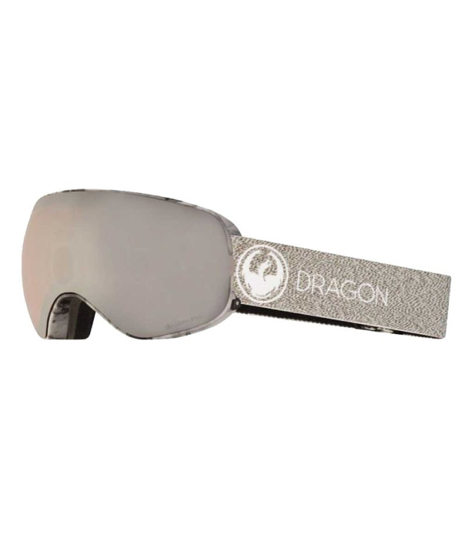 Lunettes de snowboard Dragon X2s gris