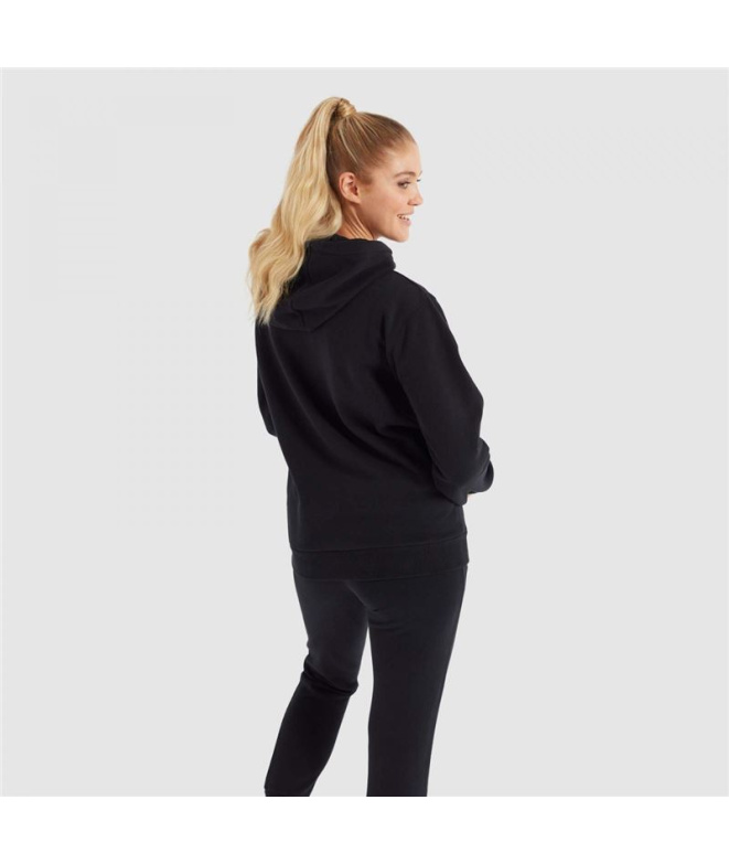 Moletom com capuz Ellesse Ascellare Mulher Preto